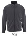 Heren Fleece Jas Sols Norman 02093 Charcoal Grey